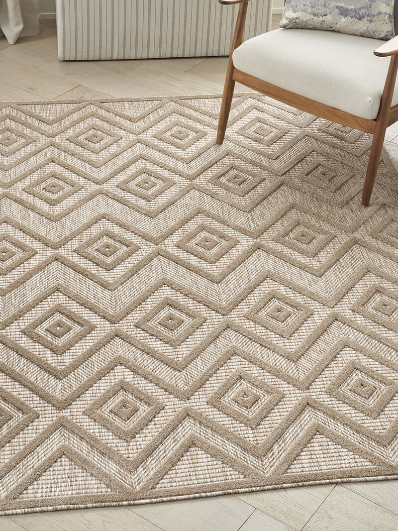 Versatile NRV01 Natural/Beige 5' x 7' Rug image number 10