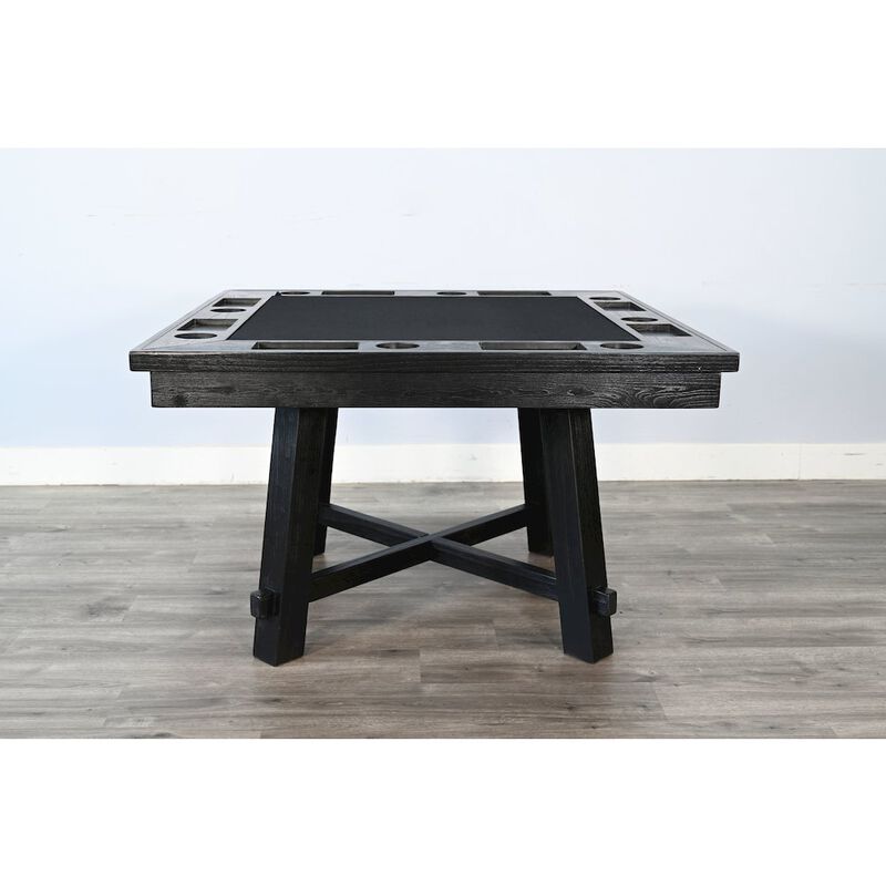 Sunny Designs Black Square Reno Poker Dining Table image number 2