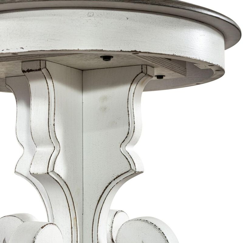 Liberty Furniture Magnolia Manor Round End Table in Antique image number 4