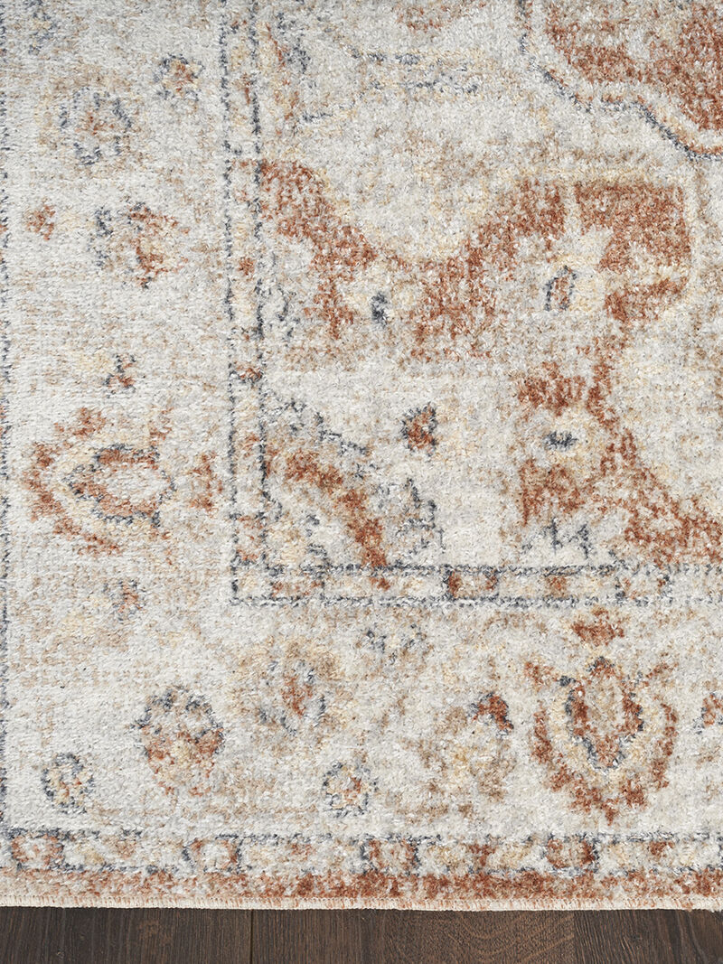 Astra Machine Washable ASW12 Gold/Multicolor 7'10" x 10' Rug