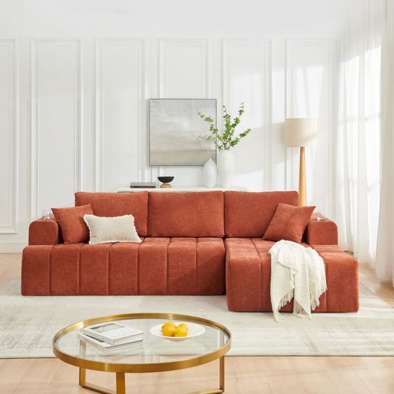 Blufji Modular L-Shaped Sectional Sofa image number 2