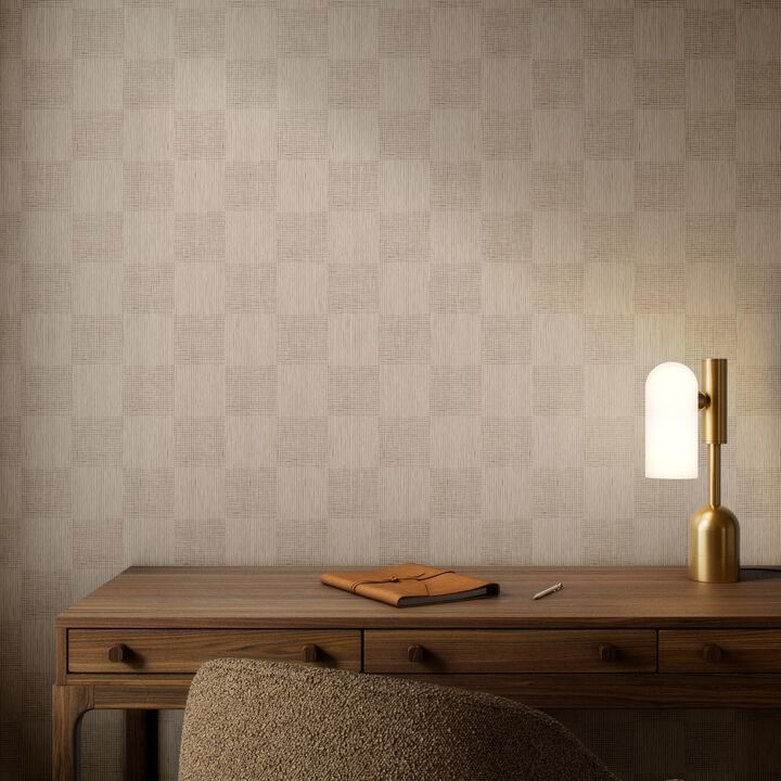 Checkers Wallpaper by Getty Images - Checkers Taupe II