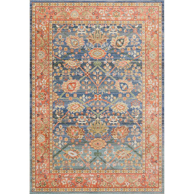 Alba Modern Faded Peshawar Area Rug
