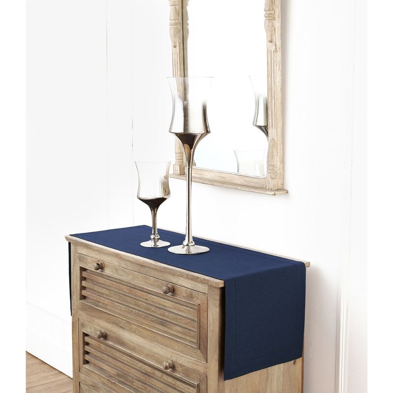 Christmas Linen Table Runner - Classic Hemstitch, Solino Home