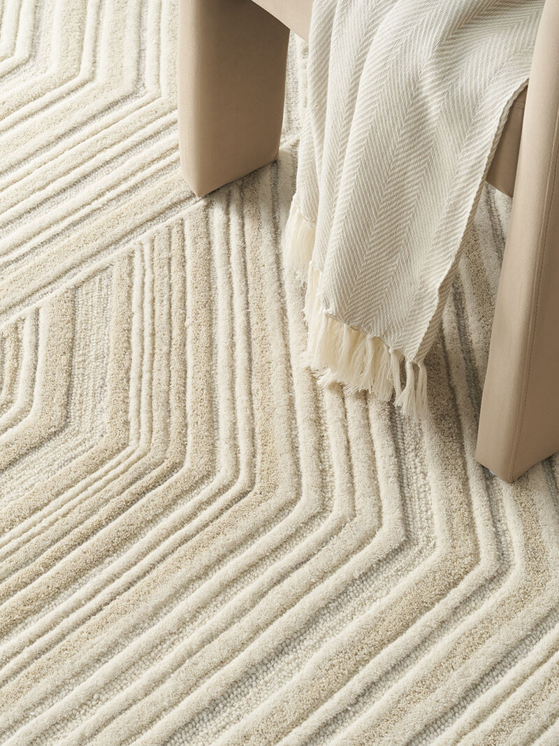 Graceful GRU03 Ivory 8'6" x 11'6" Rug image number 6
