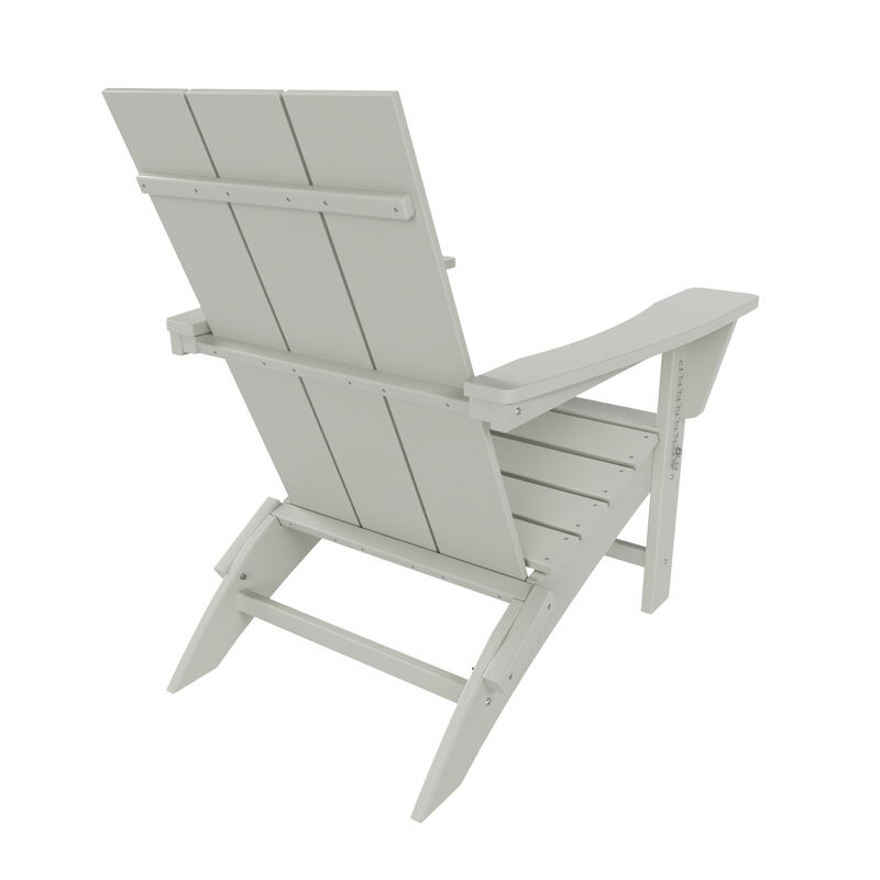 WestinTrends Modern Folding Adirondack Chair (Set of 4)