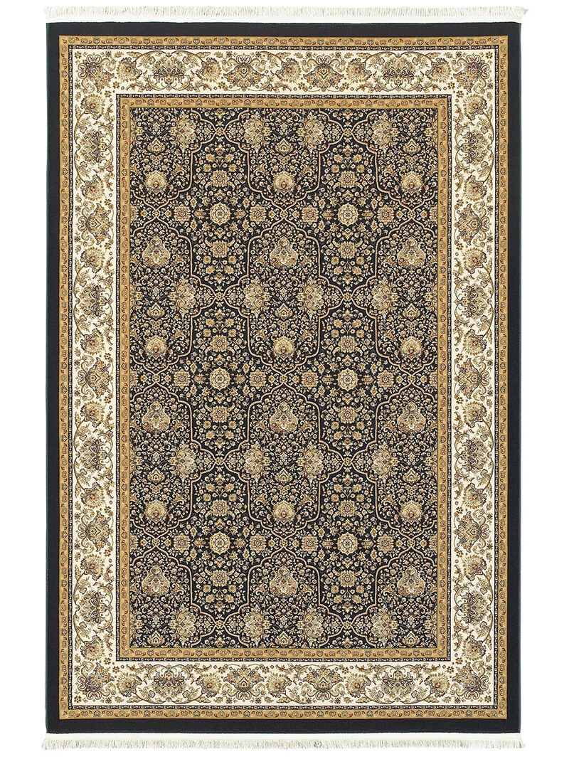 Masterpiece 5'3" x 7'6" Navy Rug image number 0