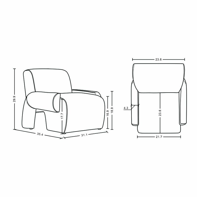 Verandah Beige Accent Chairs (Set of 2)