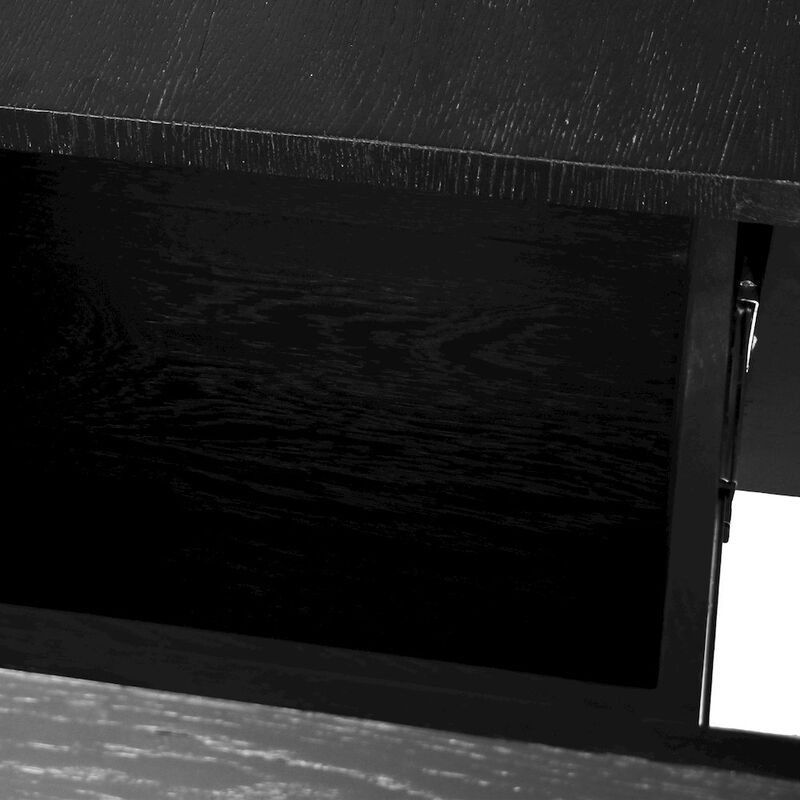 Meridian Furniture Cresthill Black Oak Night Stand