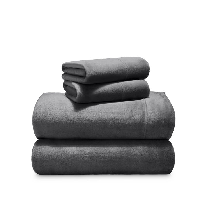 Velvety Soft Microplush Fleece Sheet Set