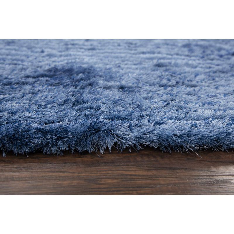 Eclipse Blue 7'6"X9'6" Tufted Rug