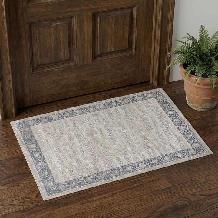 HomeRoots Floral Area Rug
