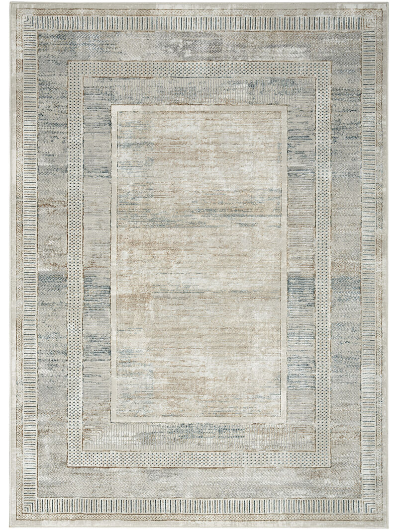 Glitz GLZ07 Ivory/Multicolor 7'10" x 9'10" Rug