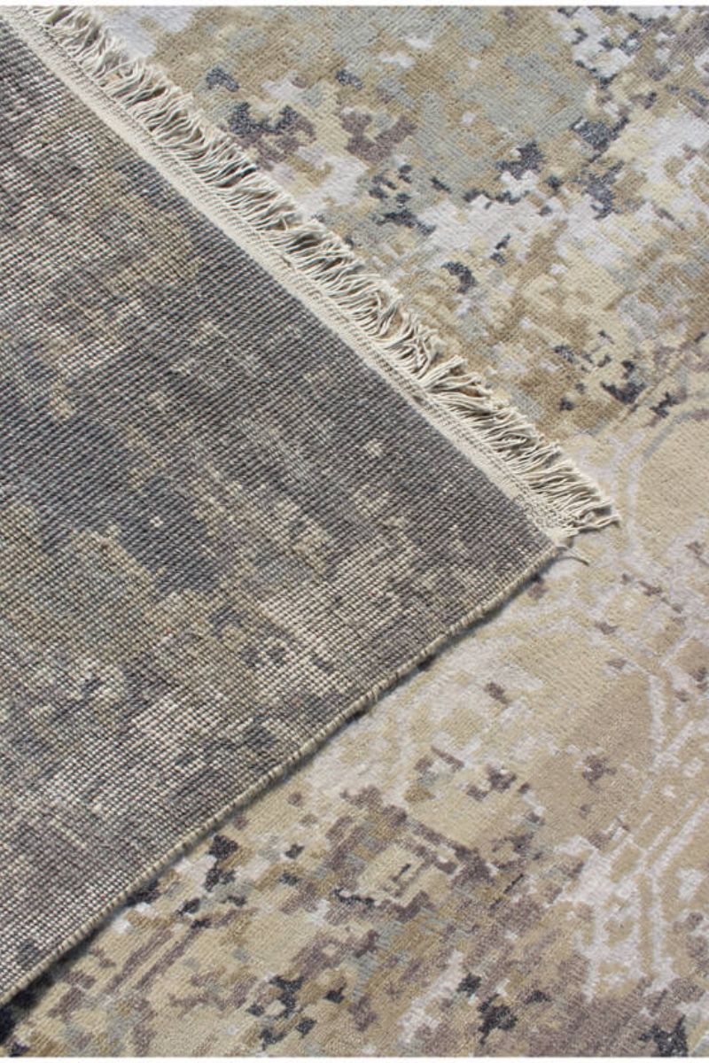 Polaris 42584 Beige/Silver 8' x 10' Rug image number 3