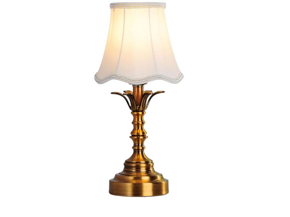 Tiffany Style Table Lamp, White Stained Glass Lamp for Bedroom, Living Room, Home Office