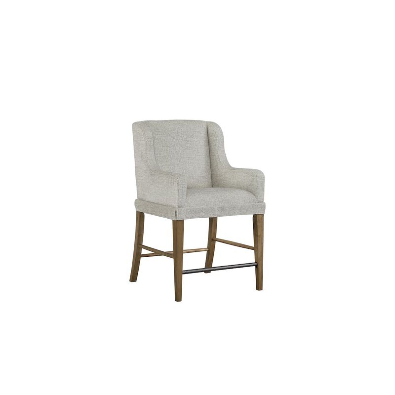 Magnolia Upholstered Counter Stool - Almond image number 0