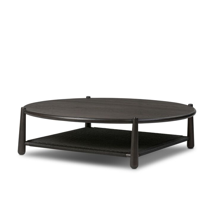 Salvador Cracked Smoked Black Coffee Table