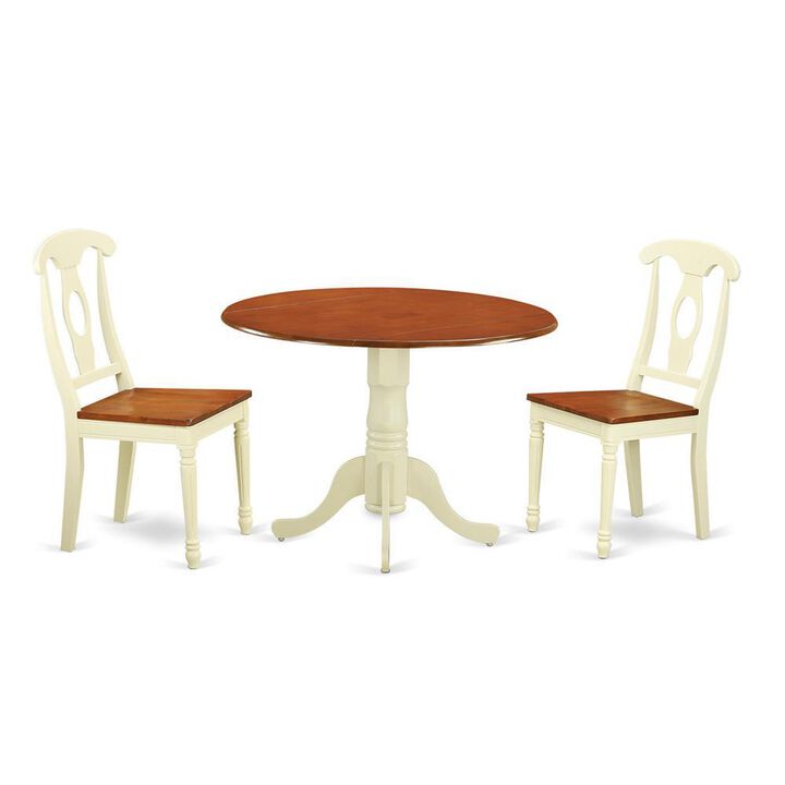 3 Pc Dining set-Dining Table and 2 Dining Chairs