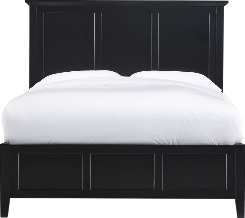 Paragon King-size Panel Bed in Black