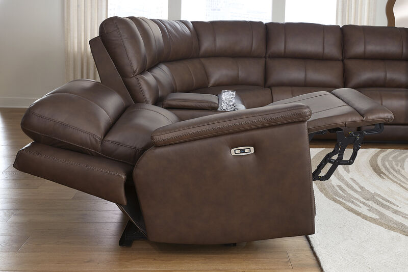Beryton 6-PC Power Reclining Sectional image number 3