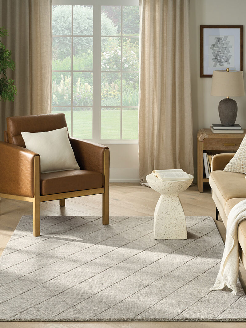Wool Haven WOH01 Gray 3'9" x 5'9" Rug image number 7
