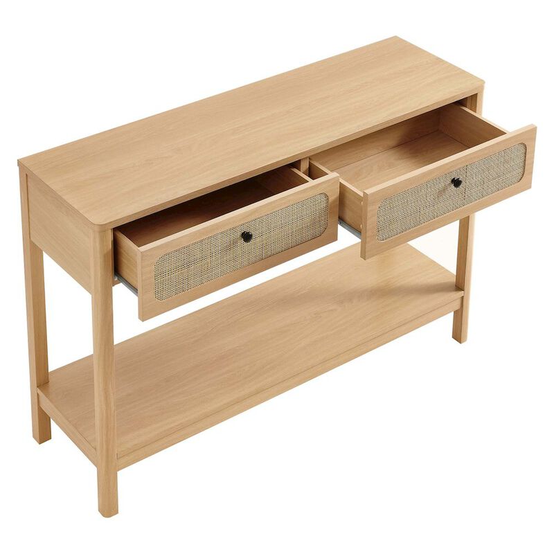 Chaucer Wood Entryway Console Table image number 6
