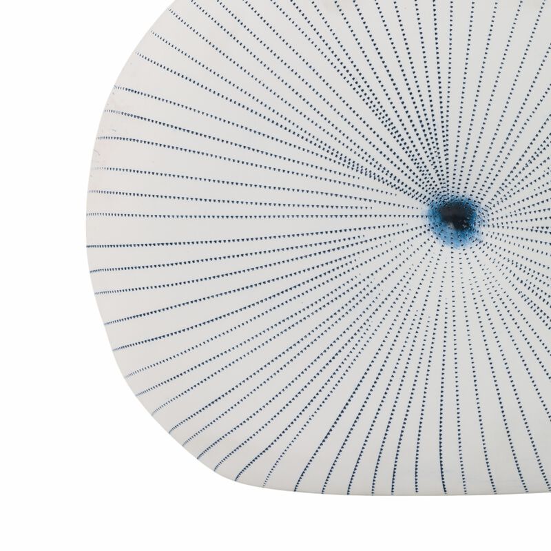 14x12" Round Dotted Shell Vase image number 4