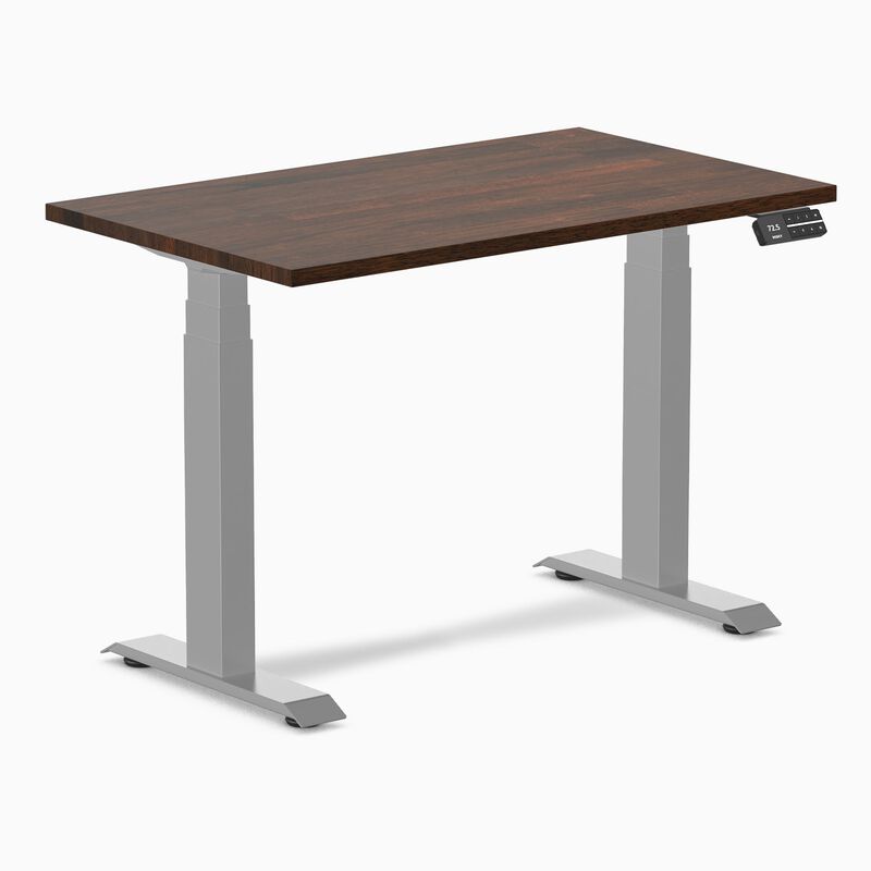Desky Dual Mini Rubberwood Sit Stand Desk image number 0