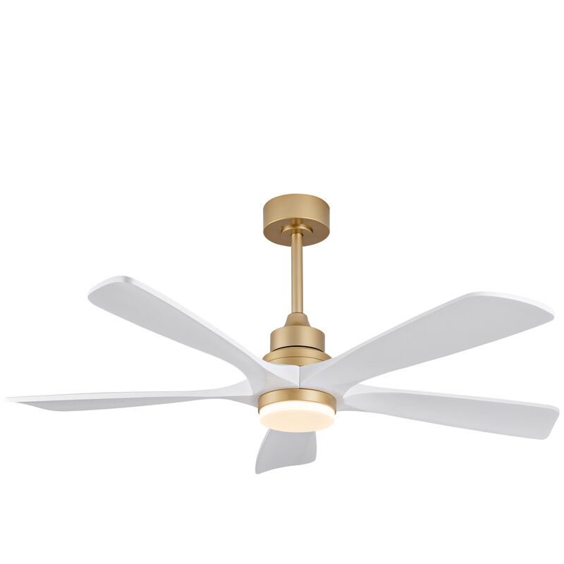 ELEMENT ACE 52-Inch Indoor Ceiling Fan With Dimmable LED Light and Remote Control for Quiet Air Circulation image number 3