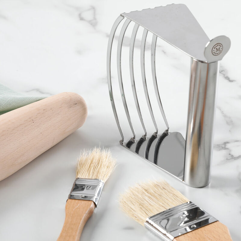 Martha Stewart 4 Piece Wood and Stainless Steel Baking Gadget Set