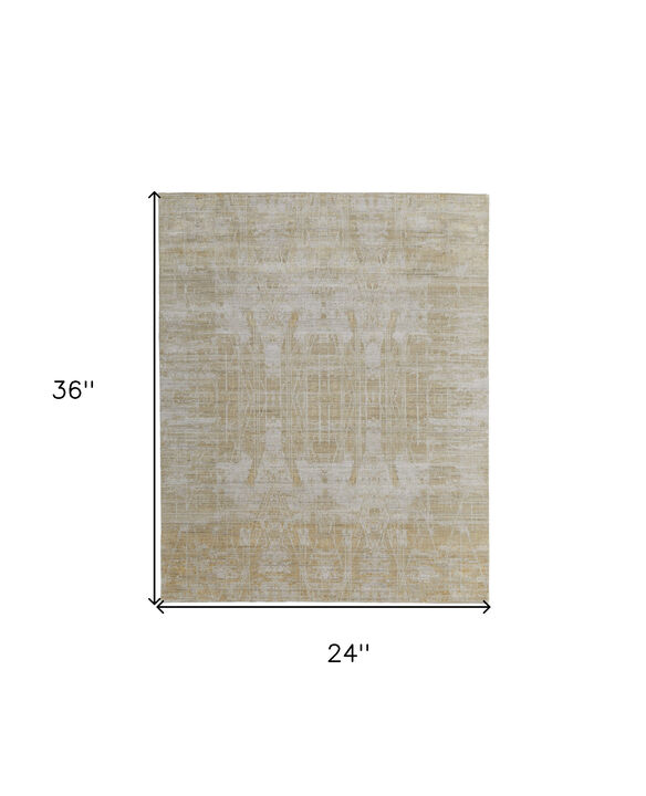 HomeRoots Abstract Hand Woven Area Rug