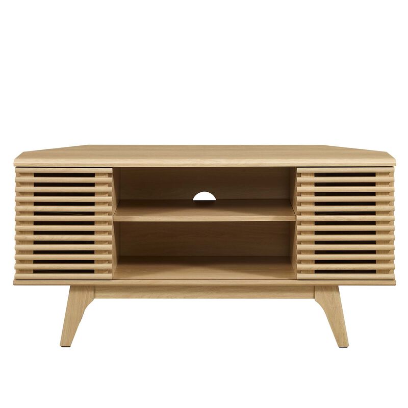 Render 46" Corner TV Stand image number 3