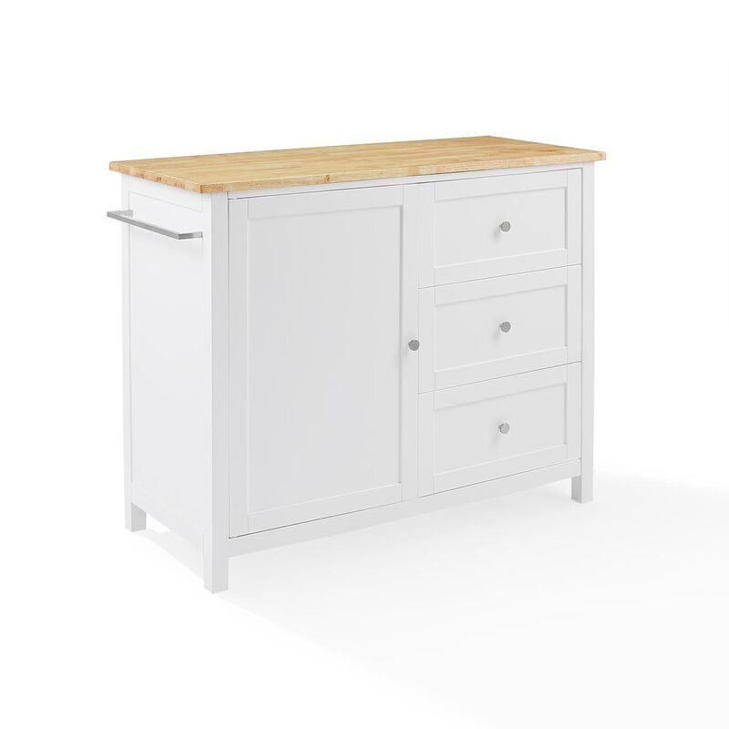 Crosley Furniture Soren Wood Top Kitchen Island/Cart