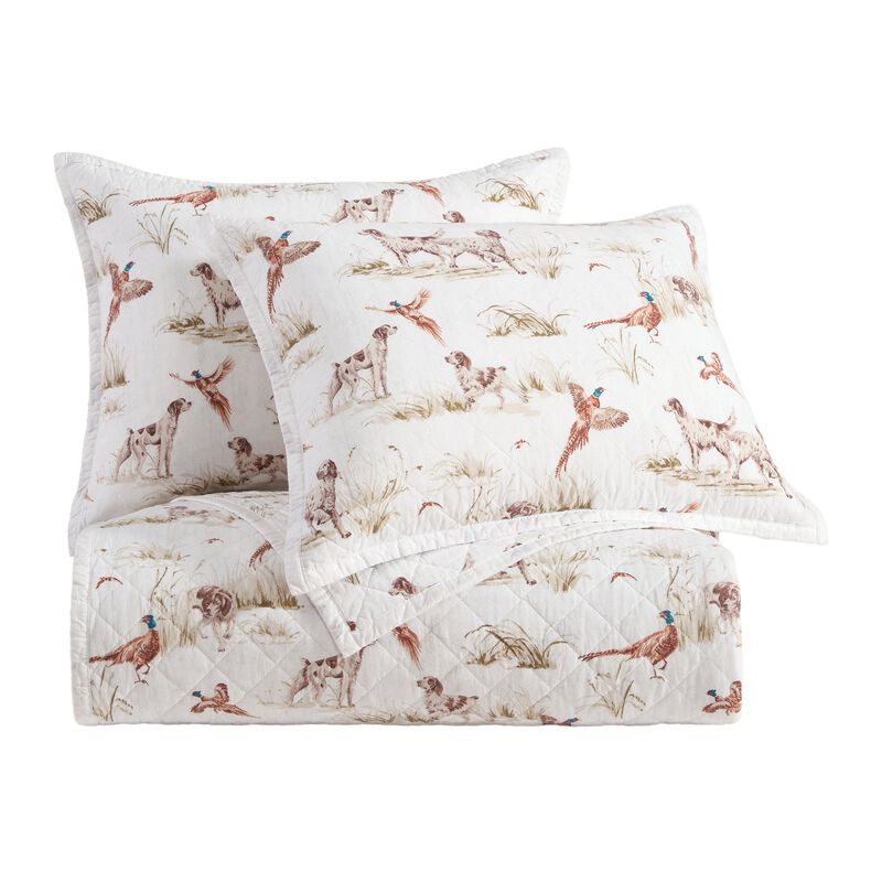 Hunt Life Queen Reversible Quilt Set image number 0