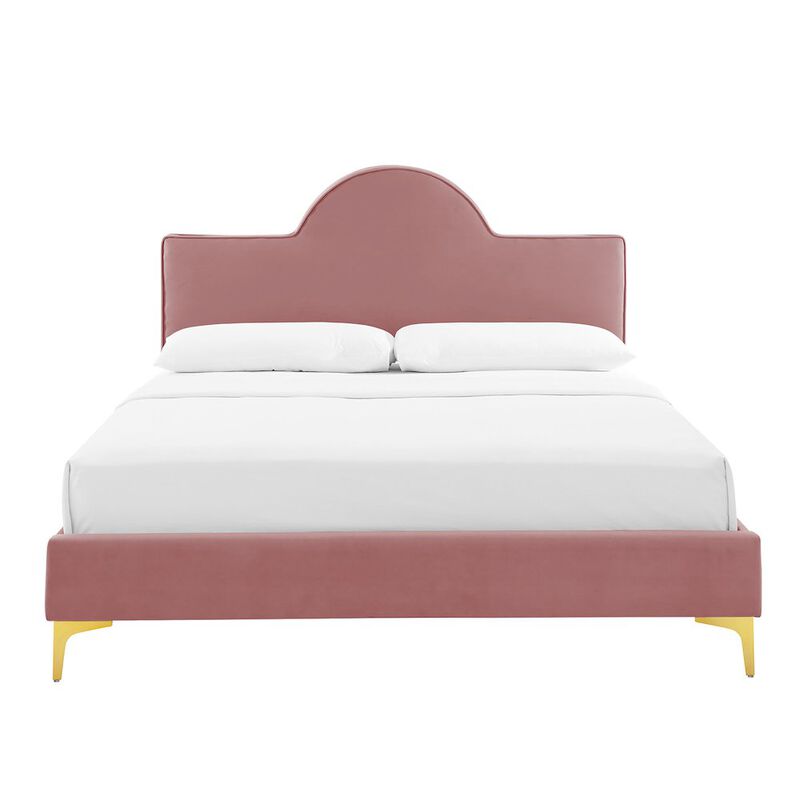Sunny Performance Velvet Twin Bed image number 3