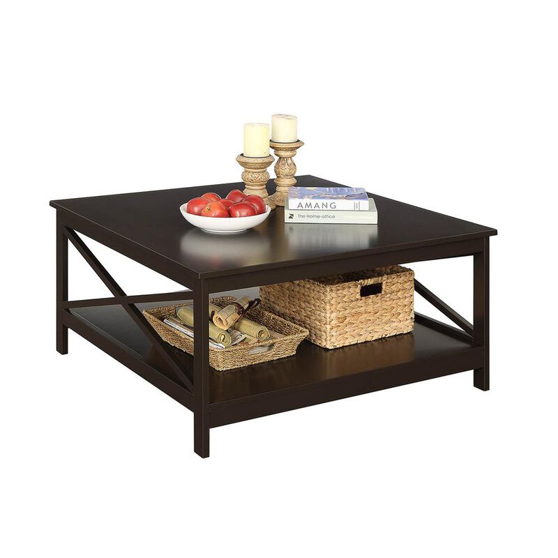 Convience Concept, Inc. Oxford 36  Square Coffee Table