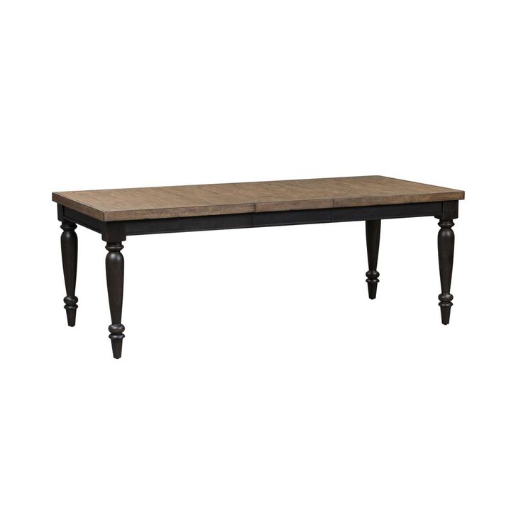 Liberty Furniture Harvest Home 6 Piece Rectangular Table Set in Chalkboard