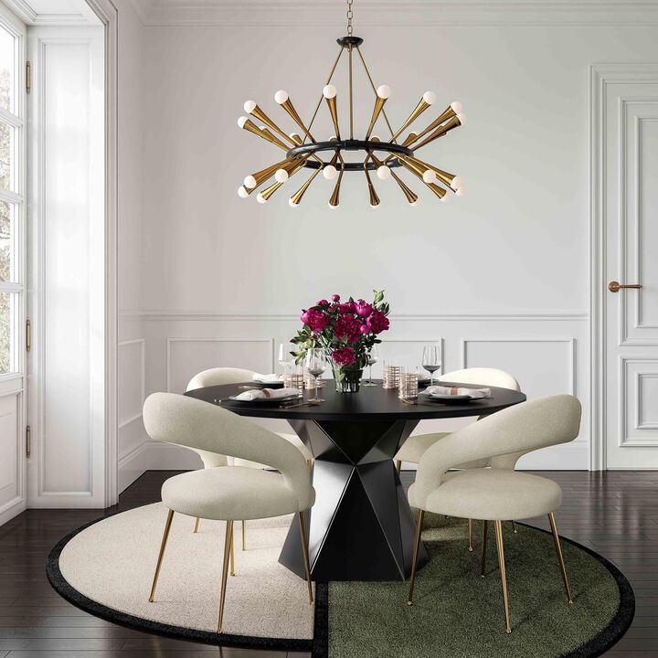 Casafoyer Rocco Cream Performance Boucle Dining Chair
