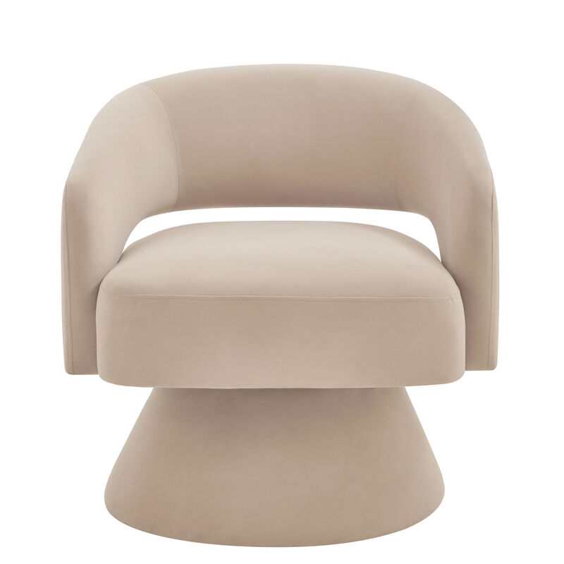 Merax Modern Swivel Barrel Chair Accent Chairs