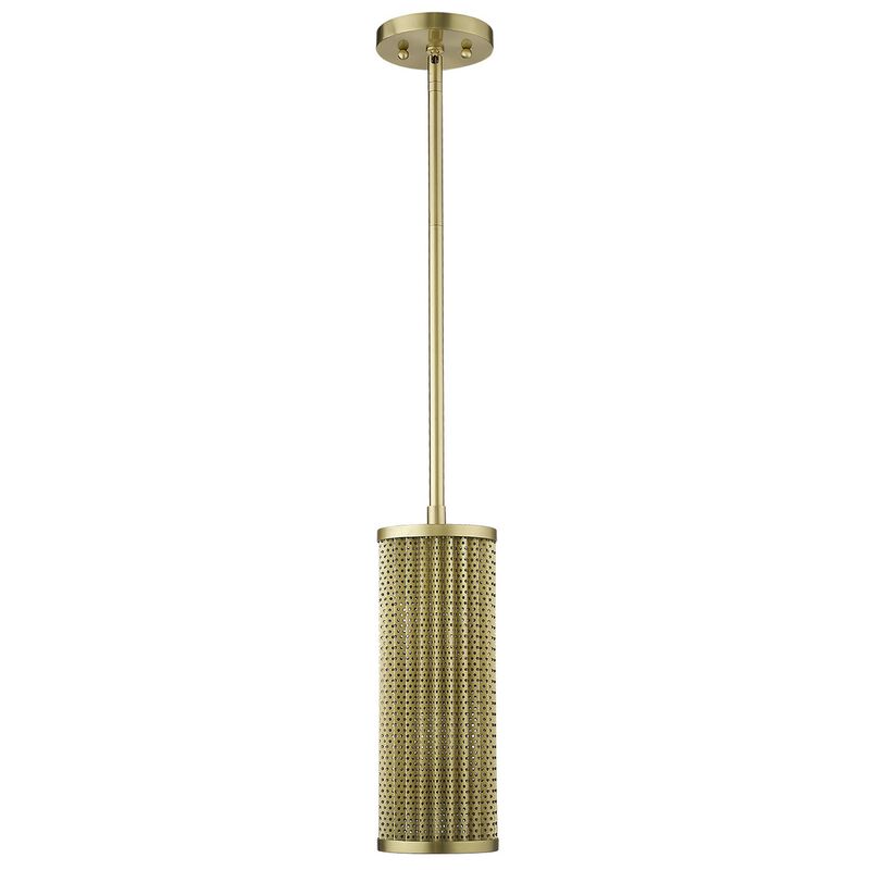 Hivvago Basetti 1-Light Gold Pendant