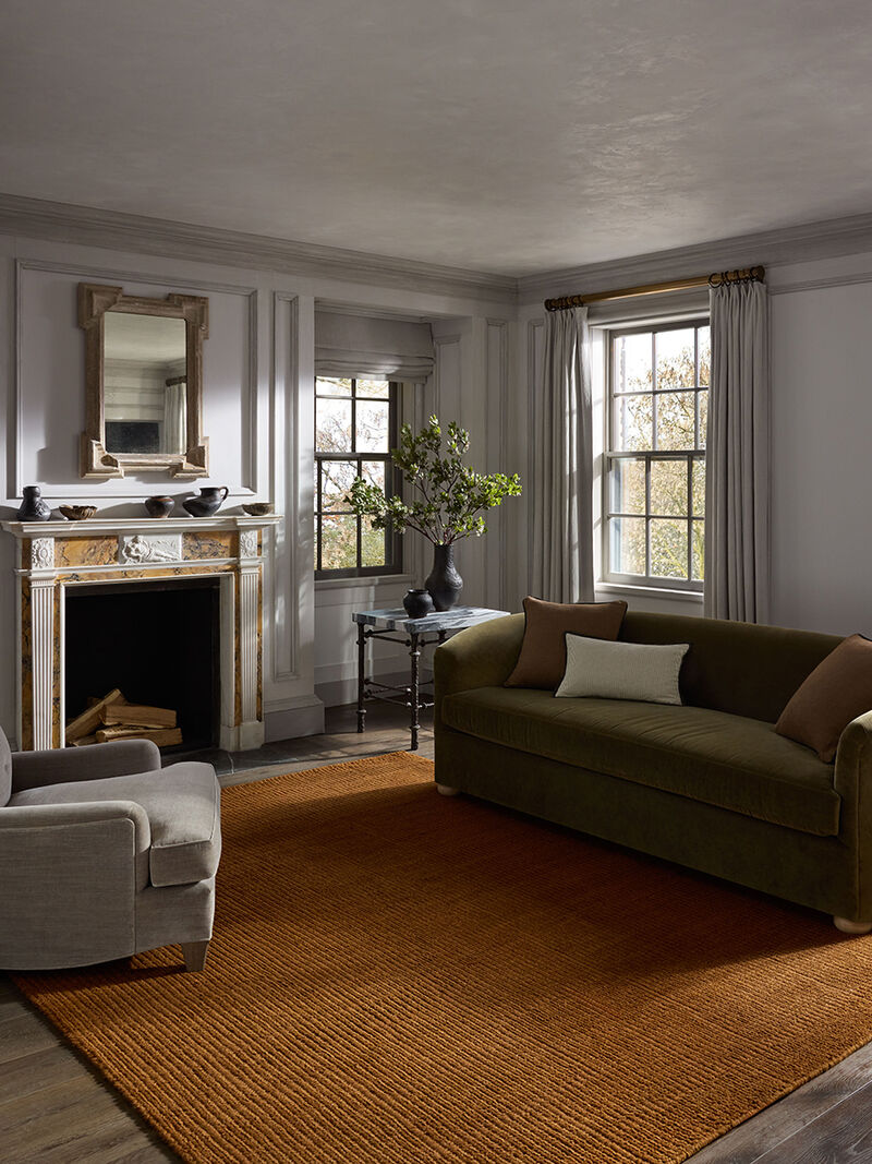 Greenwich GRN01 Gold 9'6" x 13'6" Area Rug by Jeremiah Brent x Loloi