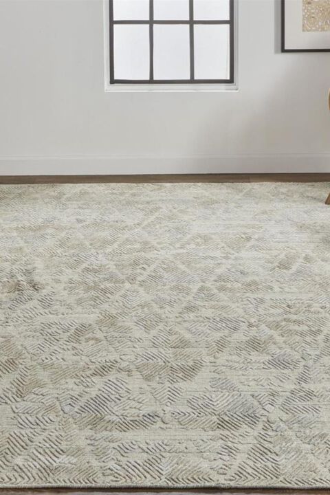 Elias 6718F Gray/Brown 2' x 3' Rug