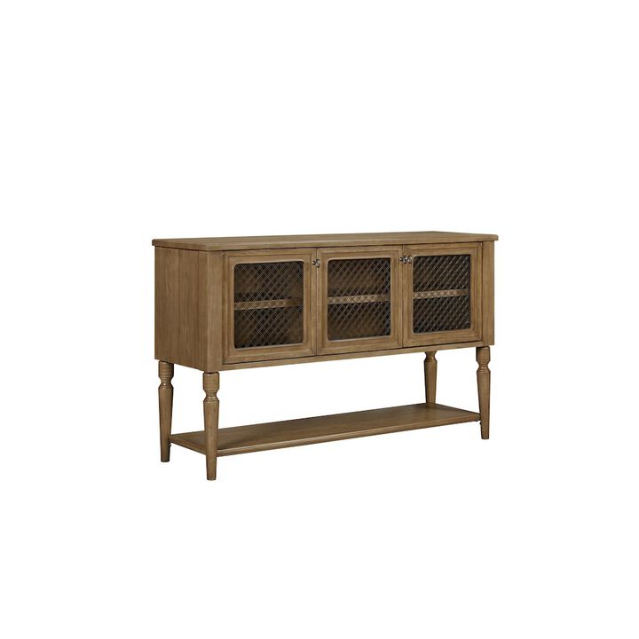 Bernards Magnolia Sever Mesh Door Fronts - Cashew