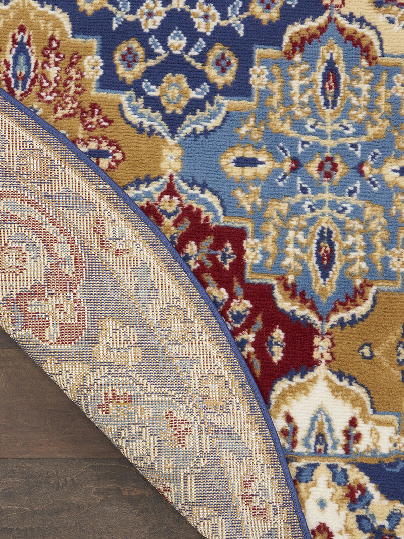 Grafix GRF31 Multicolor 5'3" x Round Rug