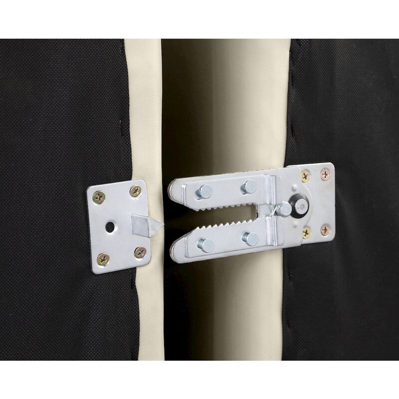 Meridian Furniture Comfy Cream Vegan Leather Modular Corner Chair