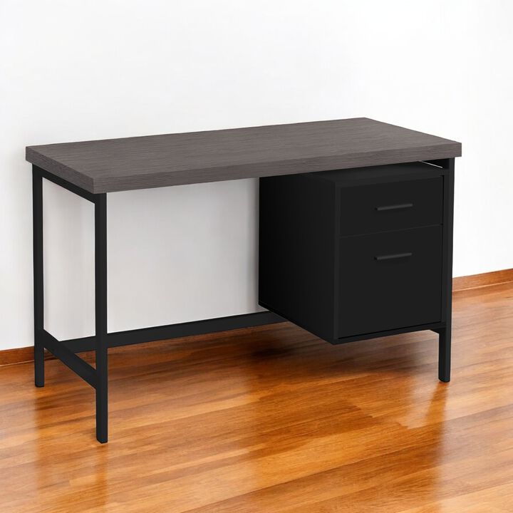 Minimalist Computer Desk with 2 Drawers &ndash; Modern Study Furniture