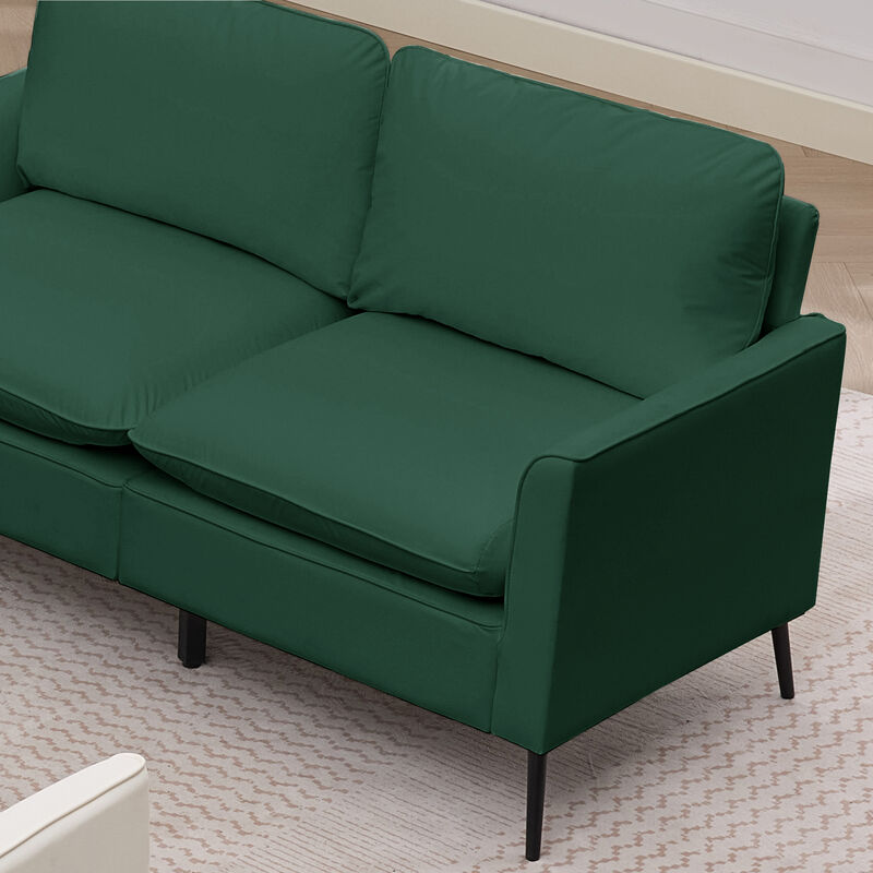 Wespne PU loveseat image number 3