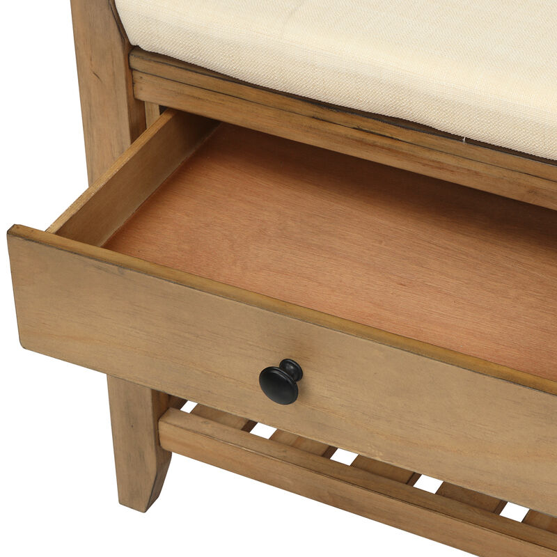 Merax Multipurpose Entryway Storage Bench