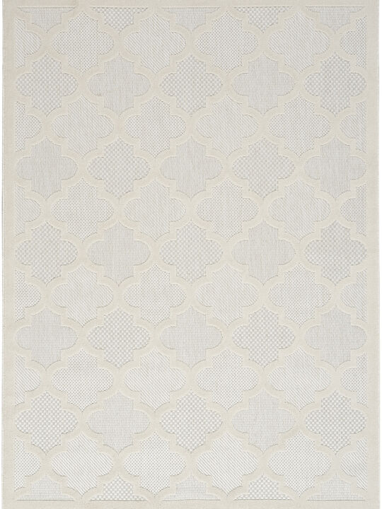 Easy Care NES01 Ivory/White 6' x 9' Rug