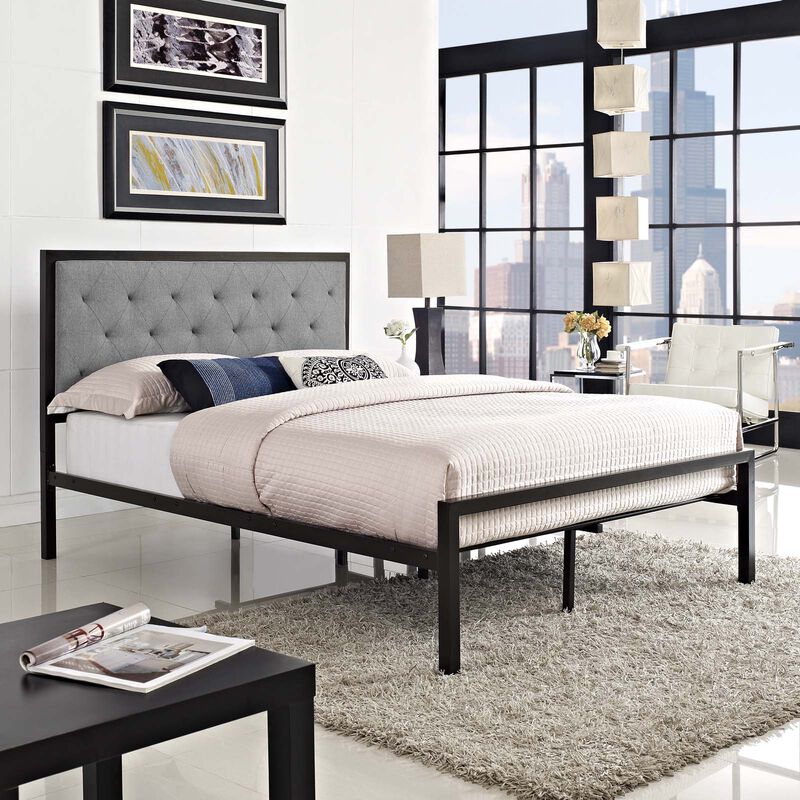 Modway - Mia Full Fabric Bed image number 1